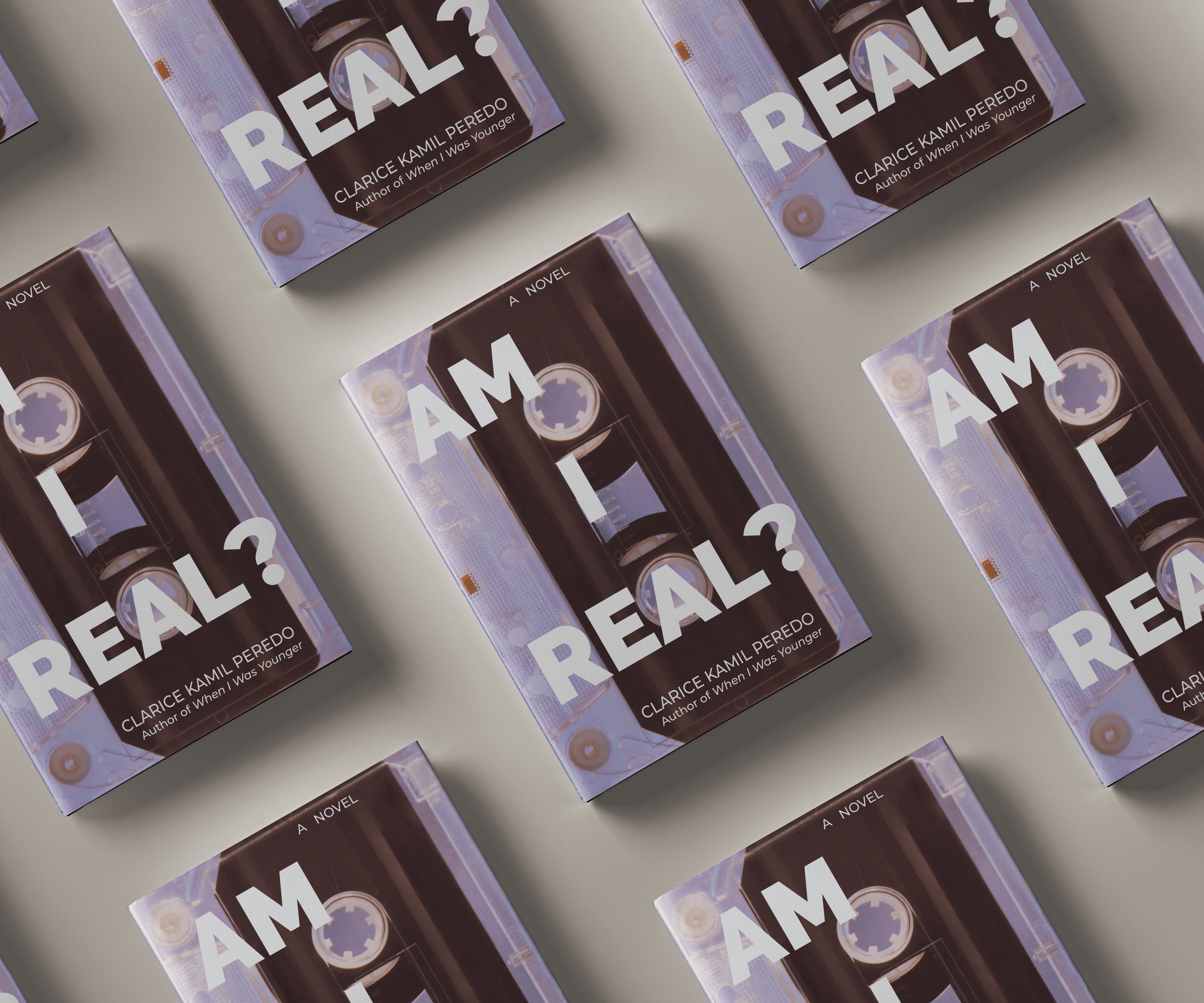 Am I Real? novel mockup