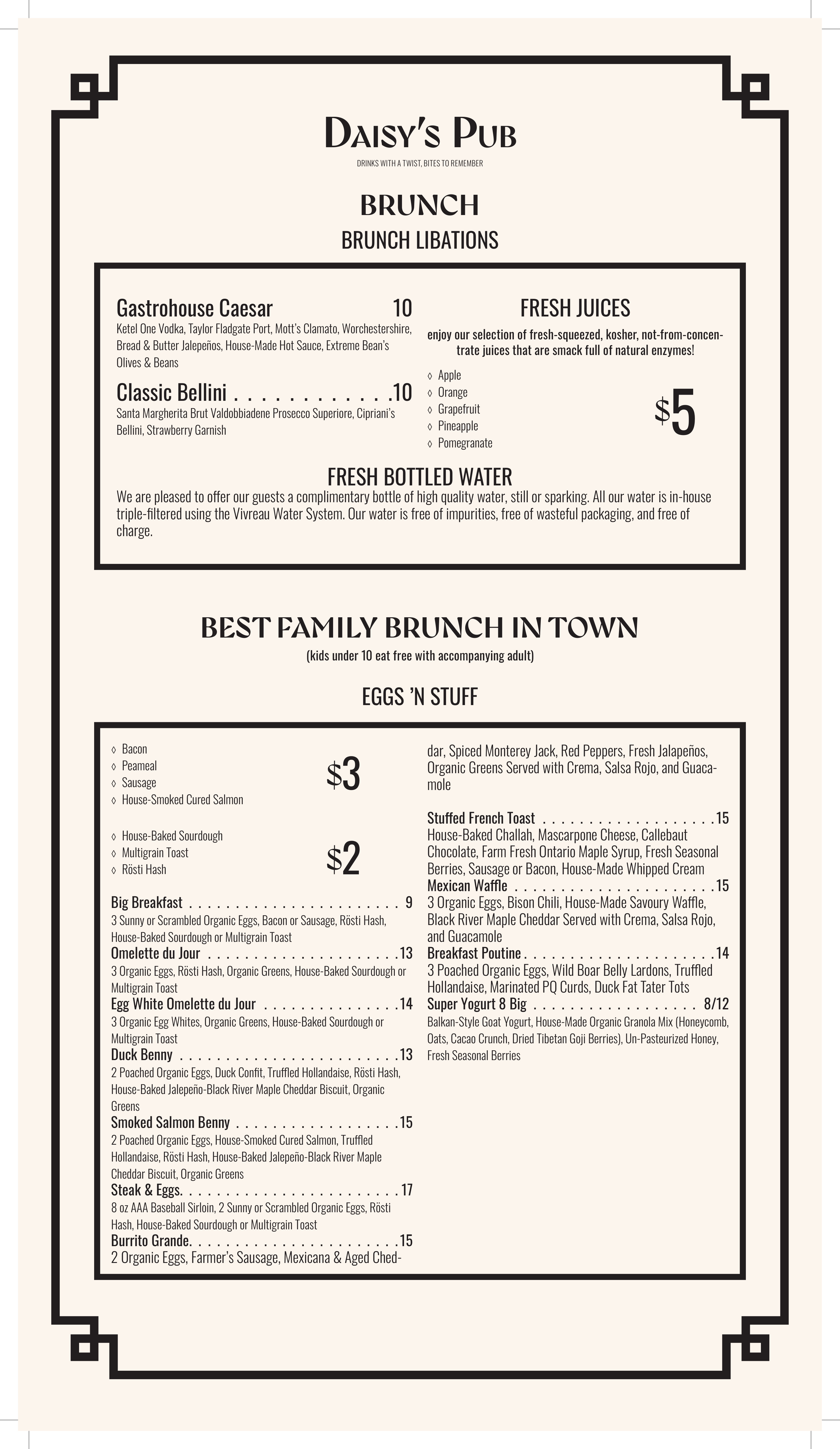Menu page 2