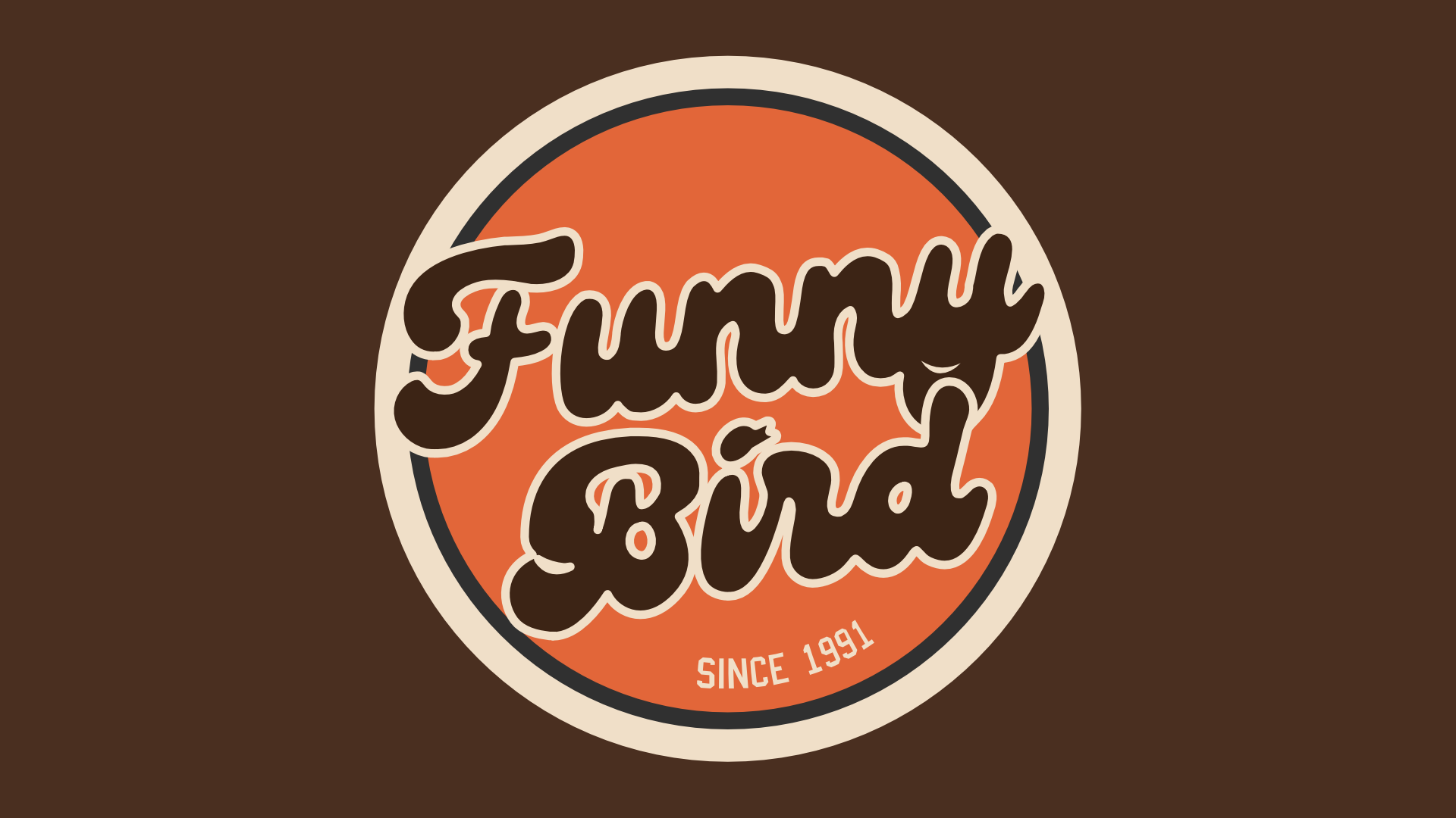 Funny Bird Radio brand identity cover