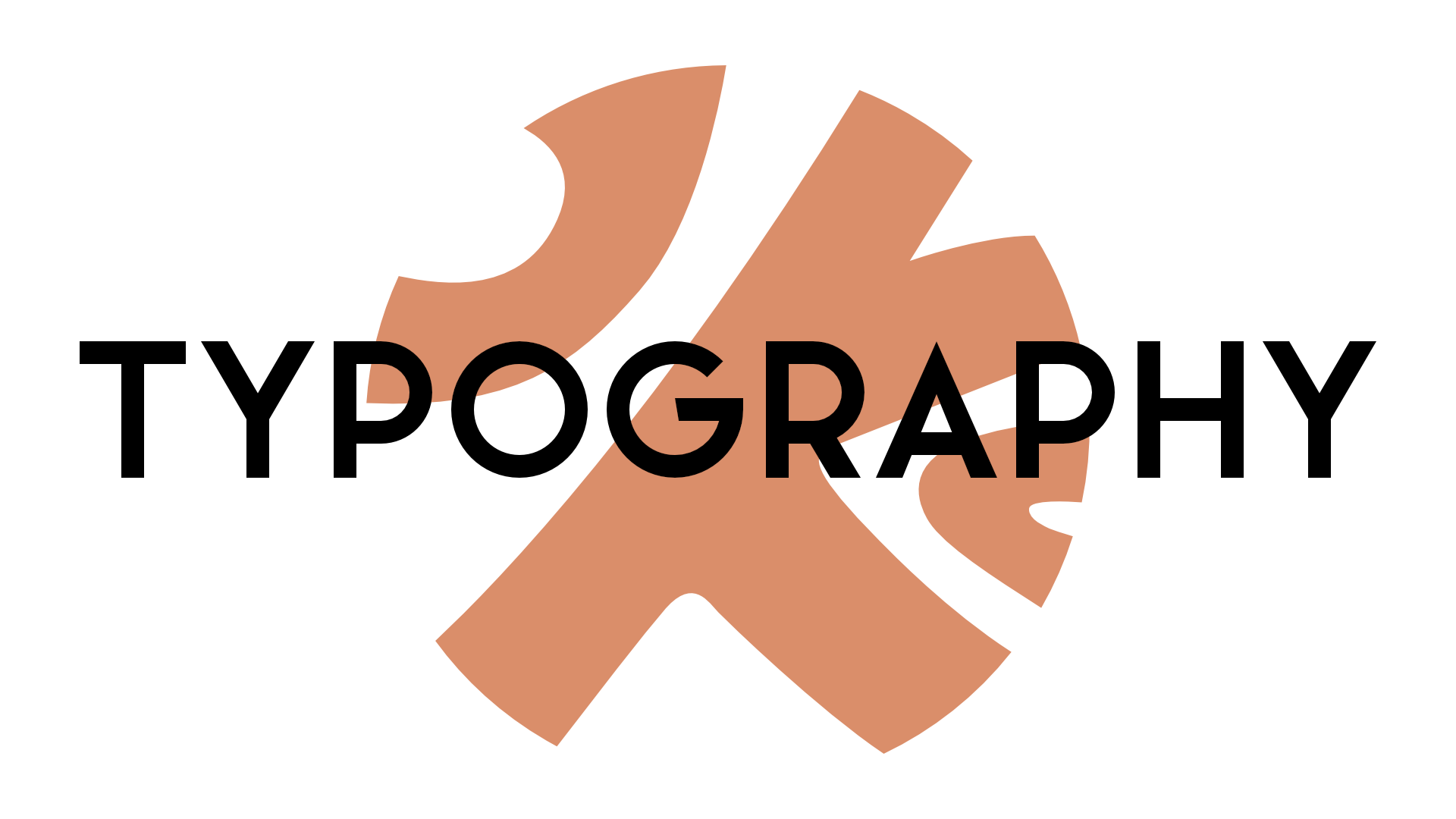 Typography title
